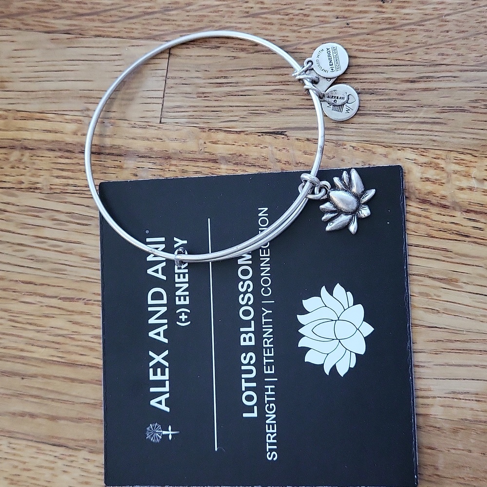 EUC Akex and Ani Lotus Blossom Bracelet